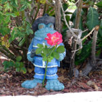 Frog garden gnome